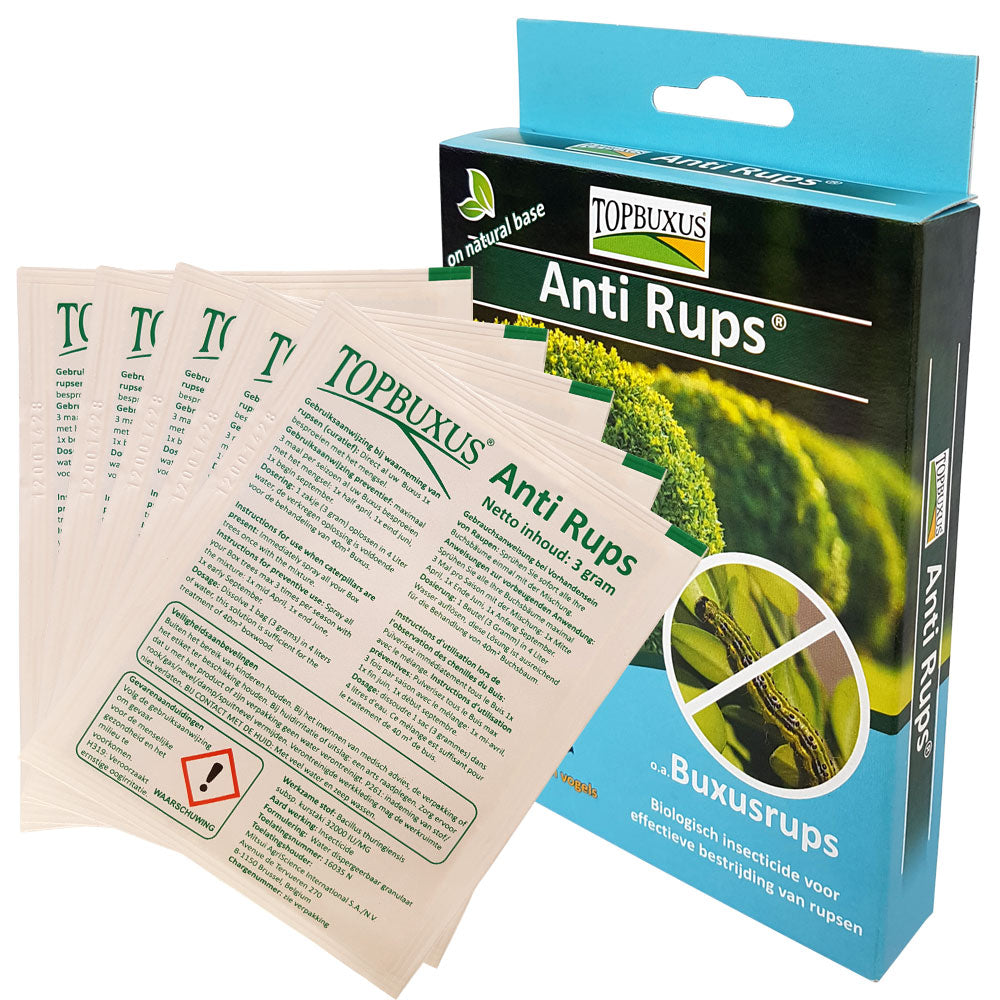 Packaging and contents TOPBUXUS Anti Rups